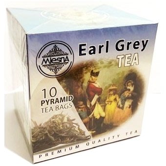 【即享萌茶坊】MlesnA Earl Grey Tea曼斯納伯爵紅茶10入三角立體茶包/盒促銷中