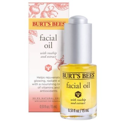 【蘇菲的美國小舖】Burt's Bees 玫瑰果精華油 facial oil 臉部保濕精華油 15ml