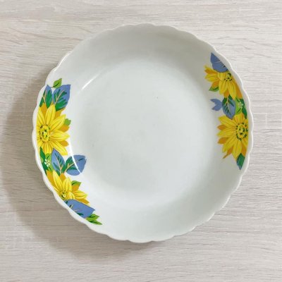 圓盤 瓷器 餐盤 盤子 陶瓷 碗盤 花紋盤子 水果盤 廚房 餐廳 餐具