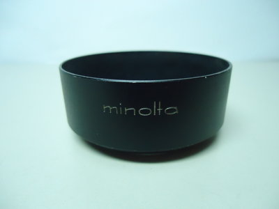 ~ㄚ爸的二手商店~ Minolta D52ND  MC 55mm F1.7 遮光罩