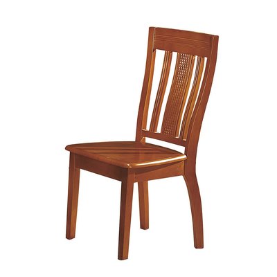 【在地人傢俱】21 利利購-909型堤娜柚木色實木餐椅/休閒椅 YS765-9