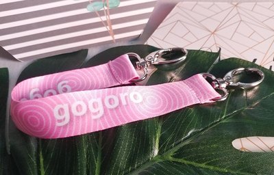 GOGORO短掛繩-PINK同心圓款（2018年9月）