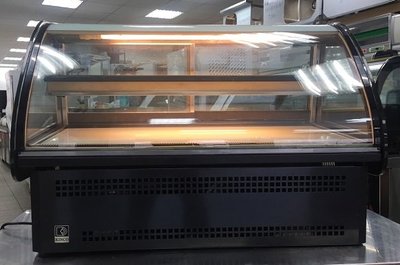 冠億冷凍家具行 [嚴選新中古機] 台灣製金格3尺桌上型蛋糕櫃/西點櫃、冷藏櫃、冰箱、巧克力櫃/220V