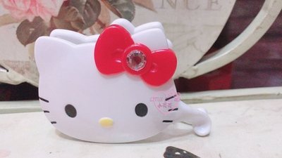 ♥小公主日本精品♥HelloKitty大臉大頭蝴蝶結小寶石髮夾髮飾香蕉夾造型夾萬用夾00147101