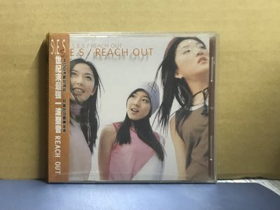 S.E.S--- REACH OUT 塑膠盒+側標(二手CD )