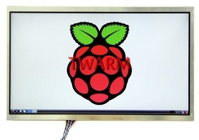 德源 r) 樹莓派10吋 顯示屏10.1" LCD Display-1366x768 HDMI/VGA/NTSC