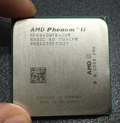 【含稅】AMD Phenom II X4 840 3.2G HDX840WFK42GM 95W庫存正式散片一年保