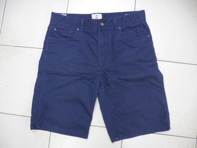 (二手)TIMBERLAND 深藍色休閒短褲 (W32-33)(B270)