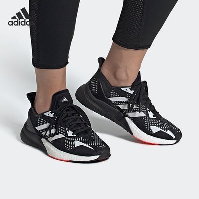 100原廠％Adidas愛迪達運動鞋女X9000L3新款BOOST減震跑步鞋休閑女鞋EH0047