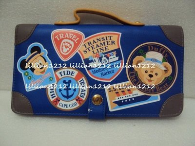 日本東京海洋迪士尼disney春季限定duffy達菲護照套夾