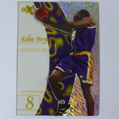 ~ Kobe Bryant ~1999年E-X2001 名人堂/小飛俠/黑曼巴/布萊恩 塑膠設計.NBA球員卡