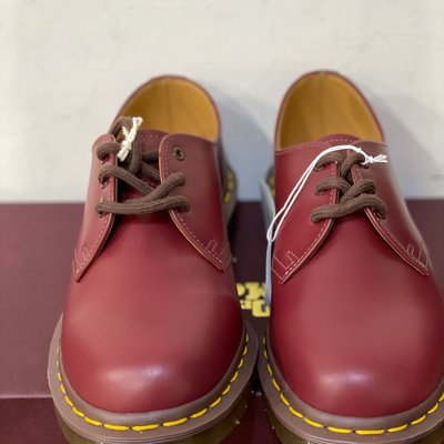 Dr martens 馬汀大夫全新1461 高階英國製皮鞋英倫搖滾真皮血紅vintage