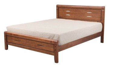 臥室典雅床架 歐式簡約 雙人床架（7） 屏東市 廣新家具行