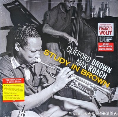 @【Jazz Images】Clifford Brown & Max Roach:Study In Brown-黑膠