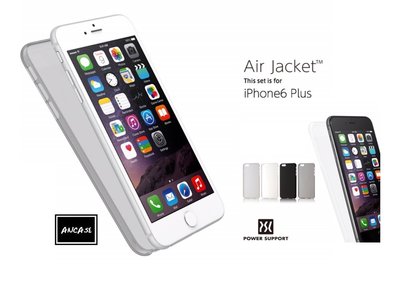 【現貨】ANCASE POWER SUPPORT iPhone6 Plus 5.5 Air Jacket 透明 透黑