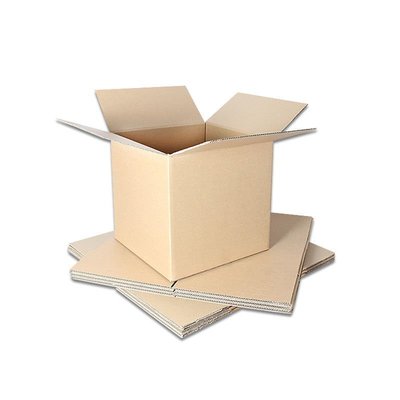 絕對下殺 現貨~正方形紙箱快遞包裝盒20/25/30半高扁平物流搬家打包紙