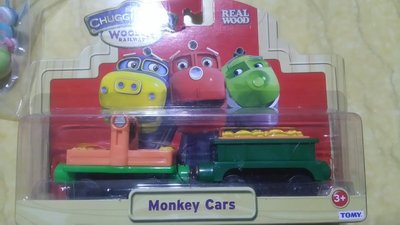 正版 TOMY 恰恰特快車 磁性 合金 火車 玩具 全新 包裝未拆封 Monkey Cars