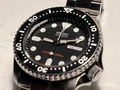 精工 seiko skx007 絕版 潛水 錶 太空人 錶帶