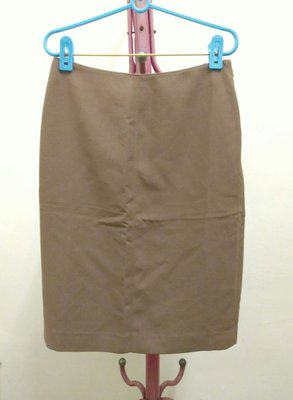 【0101】5號 窄裙 西裝裙 咖啡色 二手
