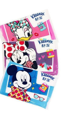 現貨🔥舒潔 台灣製造 迪士尼 米奇 米妮 唐老鴨 袖珍面紙 單包販售 1包 袖珍衛生紙 面紙 紙巾