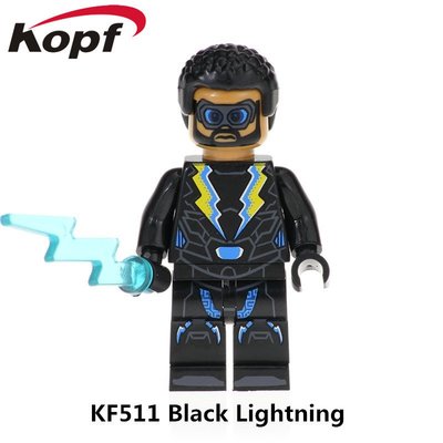 【積木班長】KF511 黑閃電 閃電俠 DC 正義聯盟 超級英雄 人偶 科鋒 袋裝/相容 樂高 LEGO 積木