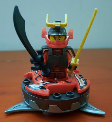 二手樂高 Lego Ninjago 旋風忍者武士 Samuai X, #9566, 積木近全新