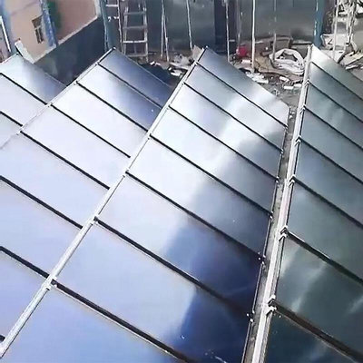 【現貨秒發】工程平板太陽能熱水器平板集熱器別墅儲水式 板分體式光電
