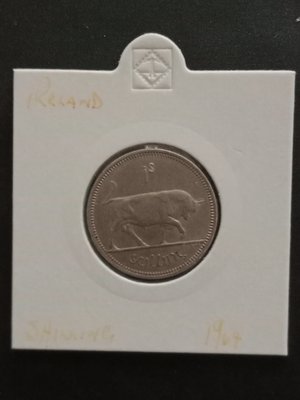 1964年愛爾蘭 SHILLING硬幣