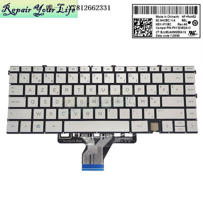 電腦零件惠普 HP Spectre x360 14-EA 14-ea0047nr 14-ae023dx 鍵盤背光BE筆電