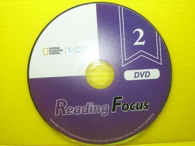 ▀ 博流挖寶館▀ 光碟DVD reading focus 2 national geographic learnoing