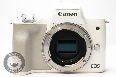 【台南橙市3C】Canon EOS M50+ 15-45mm f3.5-5.6 IS STM  白 單鏡組 二手 單眼相機  #87832