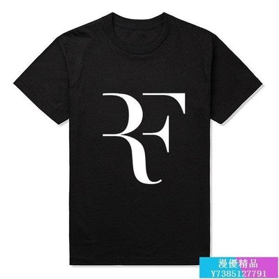【名將】~棉質短袖網球羅杰費德勒t恤Roger Federer RF夏季男t寬松大碼純棉短袖