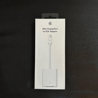 原廠 Apple Mini DisplayPort to VGA Adapter 轉接頭 DP 蘋果