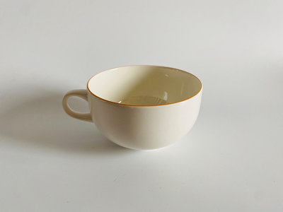 【二手】丹麥RoyalCopenhagen 皇家哥本哈根 白瓷咖啡杯 回流 瓷器 茶具【佟掌櫃】-916