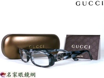 《名家眼鏡》GUCCI 時尚造型灰色大理石膠框GG  2973  SVE【台南成大店 】