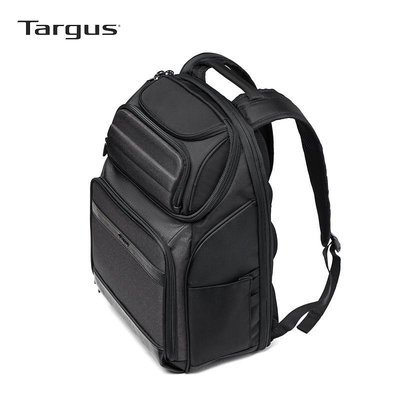 Targus泰格斯大容量雙肩包出差通勤電腦包男商務休閑多功能后背包