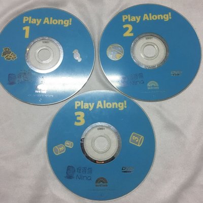 【彩虹小館@】兒童DVD~Play Along! 1.2.3_共3片_寰宇迪士尼美語DISNEYS
