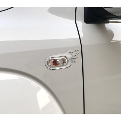 【JR佳睿精品】VW 福斯 Amarok 2019 鍍鉻 火焰 側燈框 邊燈框 葉子板 飾框 改裝 配件 精品