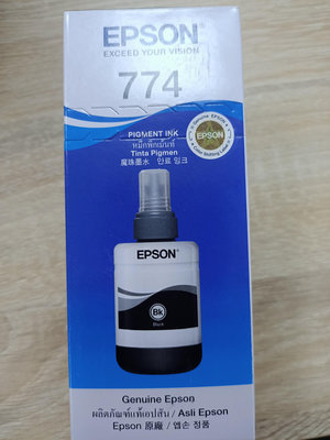 EPSON T774 原廠墨水(黑色)(4瓶全購1800元含運)