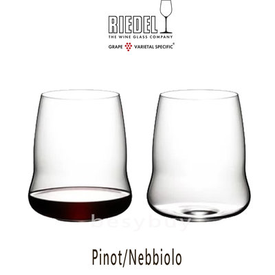 Riedel 無梗酒翼SL Wings系列Pinot/Nebbiolo 黑皮諾紅酒杯 水晶杯