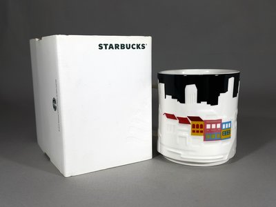 [銀九藝] 星巴克 新加坡 陶瓷馬克杯 包裝完整 未使用