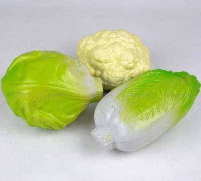 [MOLD-D122]批髮菜品食品 仿真蔬菜假水果模型 仿真塑料菜花 花菜小白菜 包菜