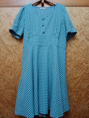【唯美良品】niceioi 藍色格子洋裝 ~ W908-6775 L.