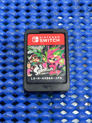 Nintendo Switch 漆彈大作戰 2 日版 任天堂 無盒 台東 二手 遊戲