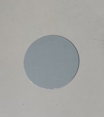 0.5mm 厚度 鍍鋅板 SECC 圓鐵片 (直徑45mm)