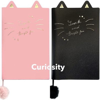 【Curiosity】日本製 2022年可愛貓咪絨毛尾巴造型行事曆手帳冊 日本假期節氣 二色任選$600↘$499