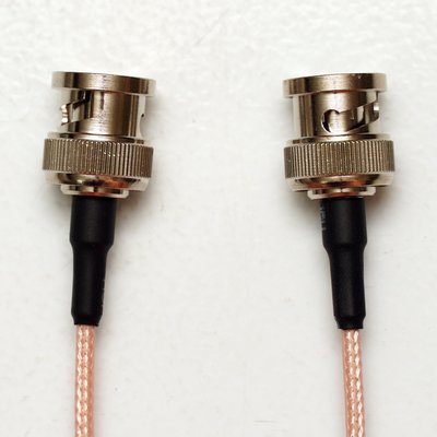 全新訂製 高品質 鐵氟龍 RG-179/U 75Ω BNC 鍍銀纜線 訊號線 SDI傳輸線 20公分長