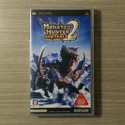 遊戲軟體《MOMSTER HUNTER PORTABLE 2ND魔物獵人》PSP
