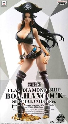 日本正版 景品 海賊王 航海王 FDS 漢考克 女帝 黑色 模型 公仔 日本代購