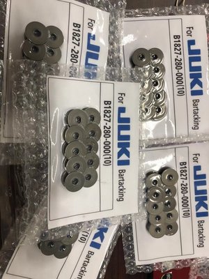 JUKI Brother 鋁製 普通 工業用 縫紉機 打結車 釘釦 原裝 梭子 梭芯 10個